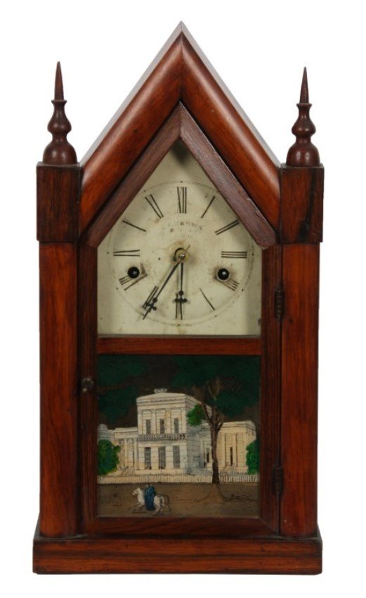 J.C. Brown Mini Steeple Shelf Clock