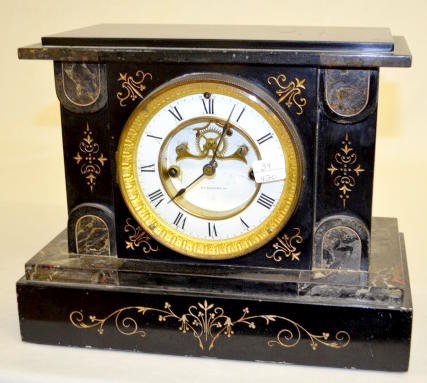 E.N. Welch “Paola” Marble Clock