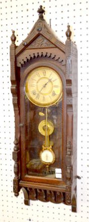 Rare Kroeber No. 46 Hanging Regulator Clock