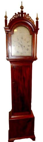 English “Abner Rose, Berwick” Tall Case Clock