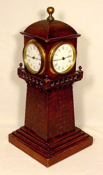Henery Marc Wood Lighthouse Clock