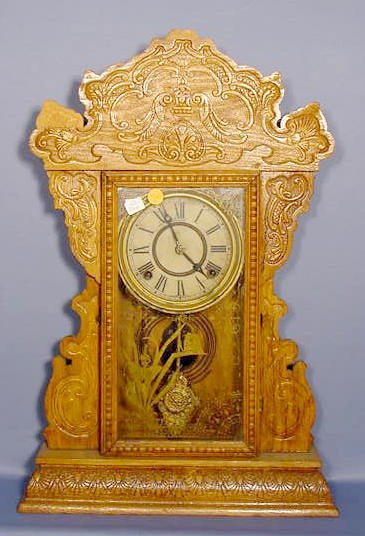 Sessions Assortment # 21- 1908 Oak Mantle Clock