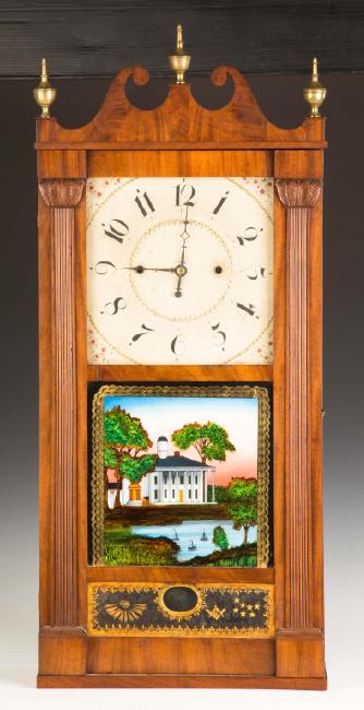 Jerome, Darrow & Co. Transitional Shelf Clock