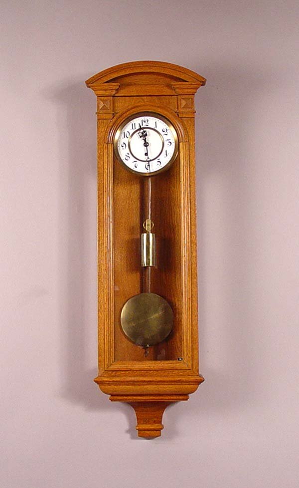 Gustav Becker 1 Weight Vienna Wall Clock