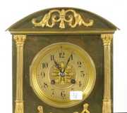 French Gilt Bronze Dome Top Clock