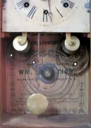 Wm. Stevenson Double Fusee Steeple Clock