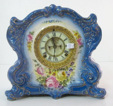 Ansonia Royal Bonn La Cantal Mantle Clock