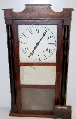 Seth Thomas Wood Works Column Clock