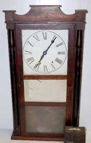 Seth Thomas Wood Works Column Clock