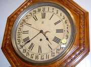 12″ Time Only Waterbury Calendar Clock