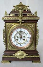 French Bracket Style Clock, S. Marti Movement