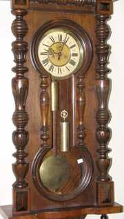 Gustav Becker 2 Wt. Keyhole RA Clock