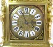 French Lerolle Freres Clock, Signed L.Marti & Cie