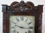 Riley & Whiting Carved Column Shelf Clock