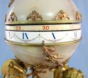 French Annular Dial Clock w/Cherub Band