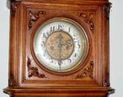 2 Wt French Baroque Engraved Vienna Wall Clock