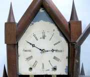 W. S. Johnson, New York Double Steeple Clock
