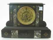 Ansonia Marble Mantle Clock