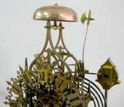 Double Fusee Skeleton Clock