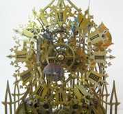 Double Fusee Skeleton Clock