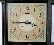 Gilbert Pillar & Scroll Clock w/Brass Works