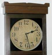 New Haven/Sauer’s Extract Hanging Clock