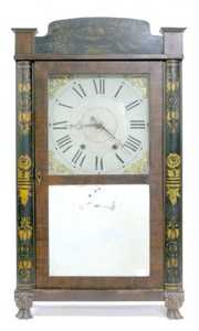 Hopkins & Alfred Wood Works Shelf Clock