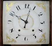 Charles & Kirke Pillar & Scroll Clock
