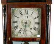 Riley Whiting Column Clock, Wood Works