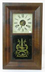 Elisha Manross Brass OG Mantle Clock