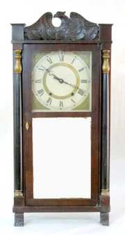 Prichard & Monson Wood Works Shelf Clock