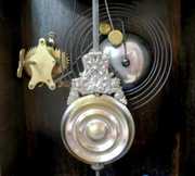 Ansonia King Oak Mantle Clock