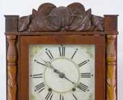 Eli Terry Jr. & Co. Carved 2 Wt. Wood Works Clock