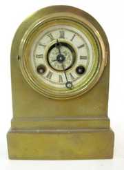 Brass Terry Clock Company Alarm Clock