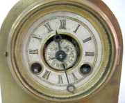 Brass Terry Clock Company Alarm Clock