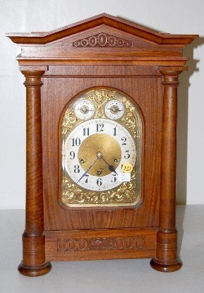 Junghans Mahogany Chime Clock