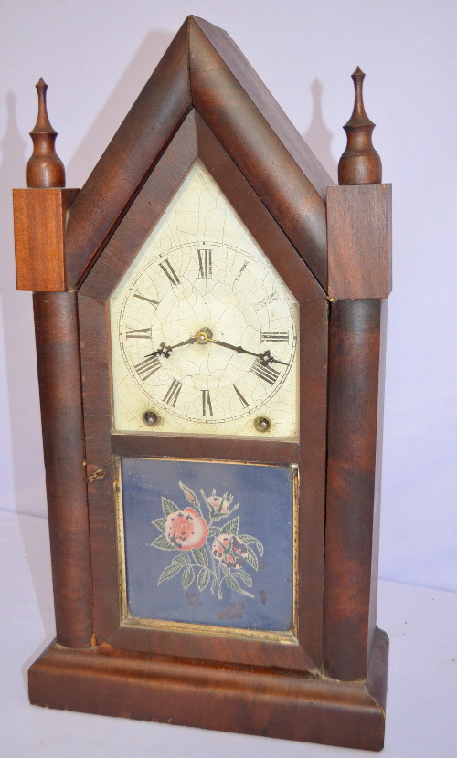 Antique Ansonia Brass & Copper Company Steeple Clock