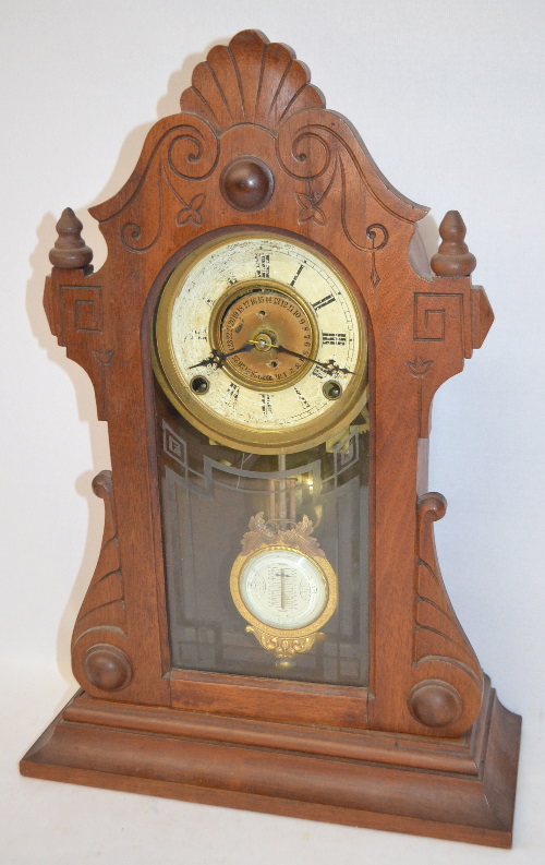Antique F. Kroeber “Trenton Variant” Calendar Clock