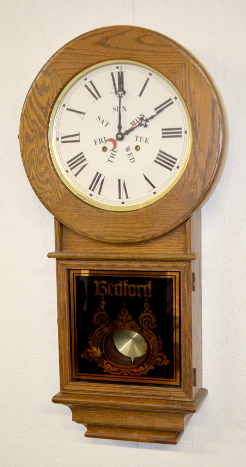 Oak Bedford Limited Edition Day of the Week Clock