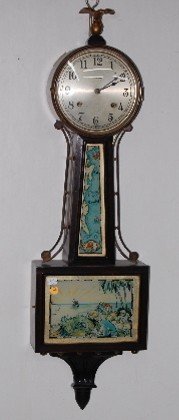 Ingraham Treasure Banjo Clock