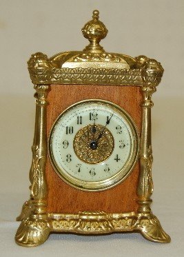 British United Clock Co. Miniature Bracket Clock
