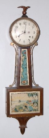 Ingraham Treasure Island Banjo Clock