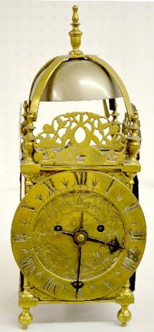 Brass English Lantern Clock, Thwaite and Reed