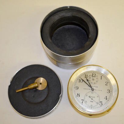 Hamilton Ships Chronometer Circa 1941 Clock