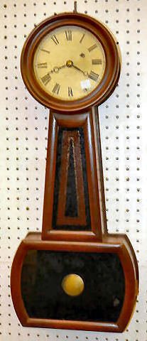 J. E. Caldwell Weight Driven Banjo Clock