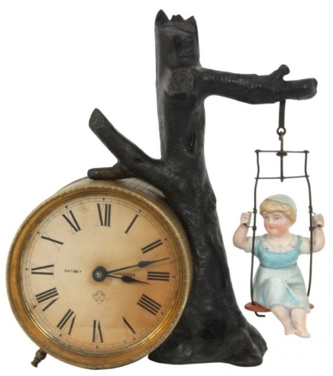 Ansonia No.2 Swinging Doll Clock