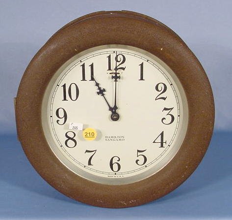 Hamilton Sangamo Electric Style 8701 Wall Clock