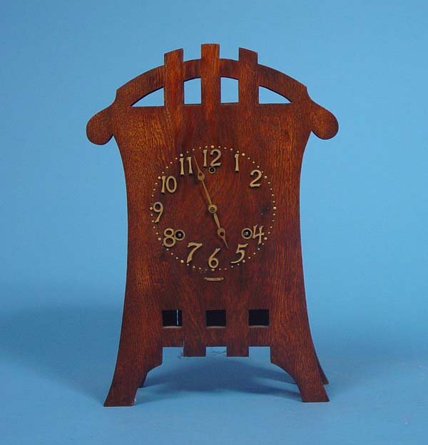 Sessions Arts & Crafts Mission Mantel Clock