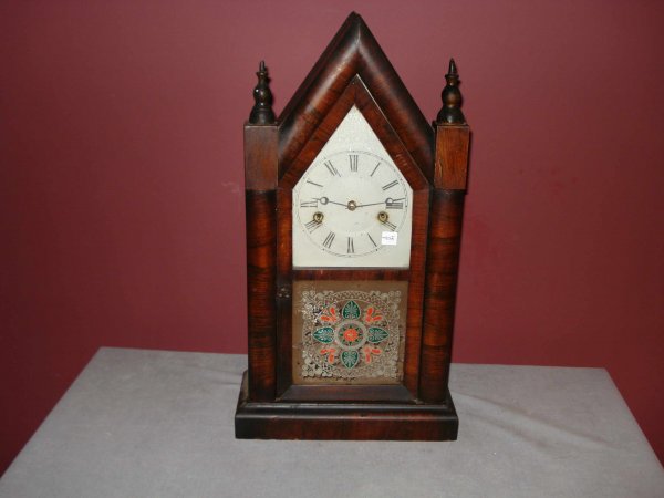 Steeple, or sharp Gothic, clock