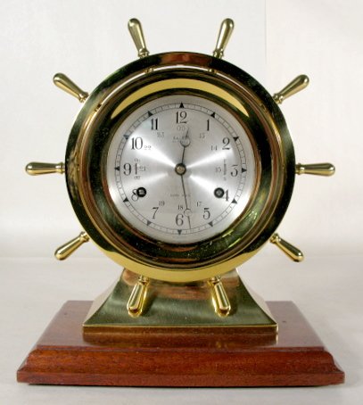 Switzerland Salem Ships Bell Clock